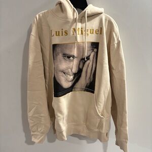 Luis Miguel cream hoodie with 2024 tour dates #luismiguel #music